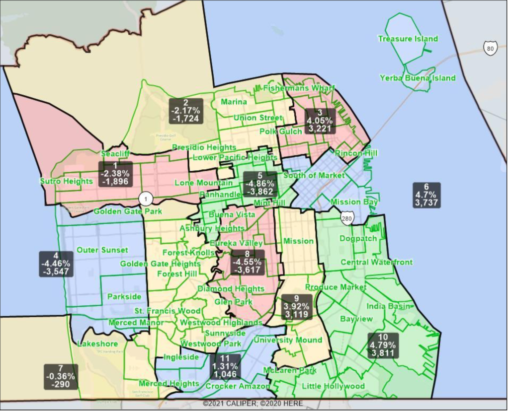 Redistricting In The Inner Sunset - Inner Sunset Park Neighbors